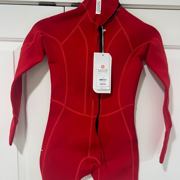 Sisstr Summer Seas Youth 2/2 Long Sleeve Spring Wetsuit - Picture 2 of 5